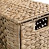 Storage Unit with 5 Baskets 10"x14.6"x39.4" Water Hyacinth