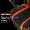 Video Game Chairs for Adults, PU Leather Gaming Chair with Footrest, 360¬∞Swivel Adjustable Lumbar Pillow Gamer Chair, Comfortable Computer Chair for
