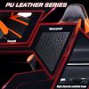 Video Game Chairs for Adults, PU Leather Gaming Chair with Footrest, 360¬∞Swivel Adjustable Lumbar Pillow Gamer Chair, Comfortable Computer Chair for