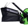 16-Inch 5-Blade Push Reel Lawn Mower with Grass Catcher, GREEN COLOR